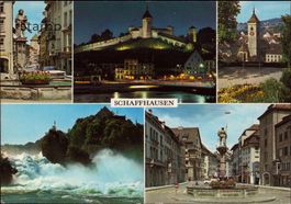 AK Schaffhausen_Schlössli Wörth am Rheinfall