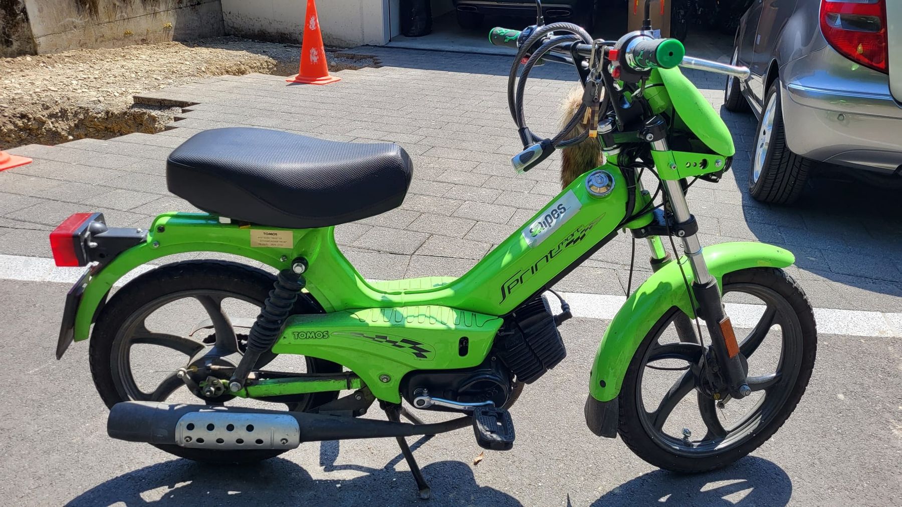 Tomos Ciclomotori: Töfffli Tomos Sprint light green – Usato da Kölliken venduto da Jonalu 3