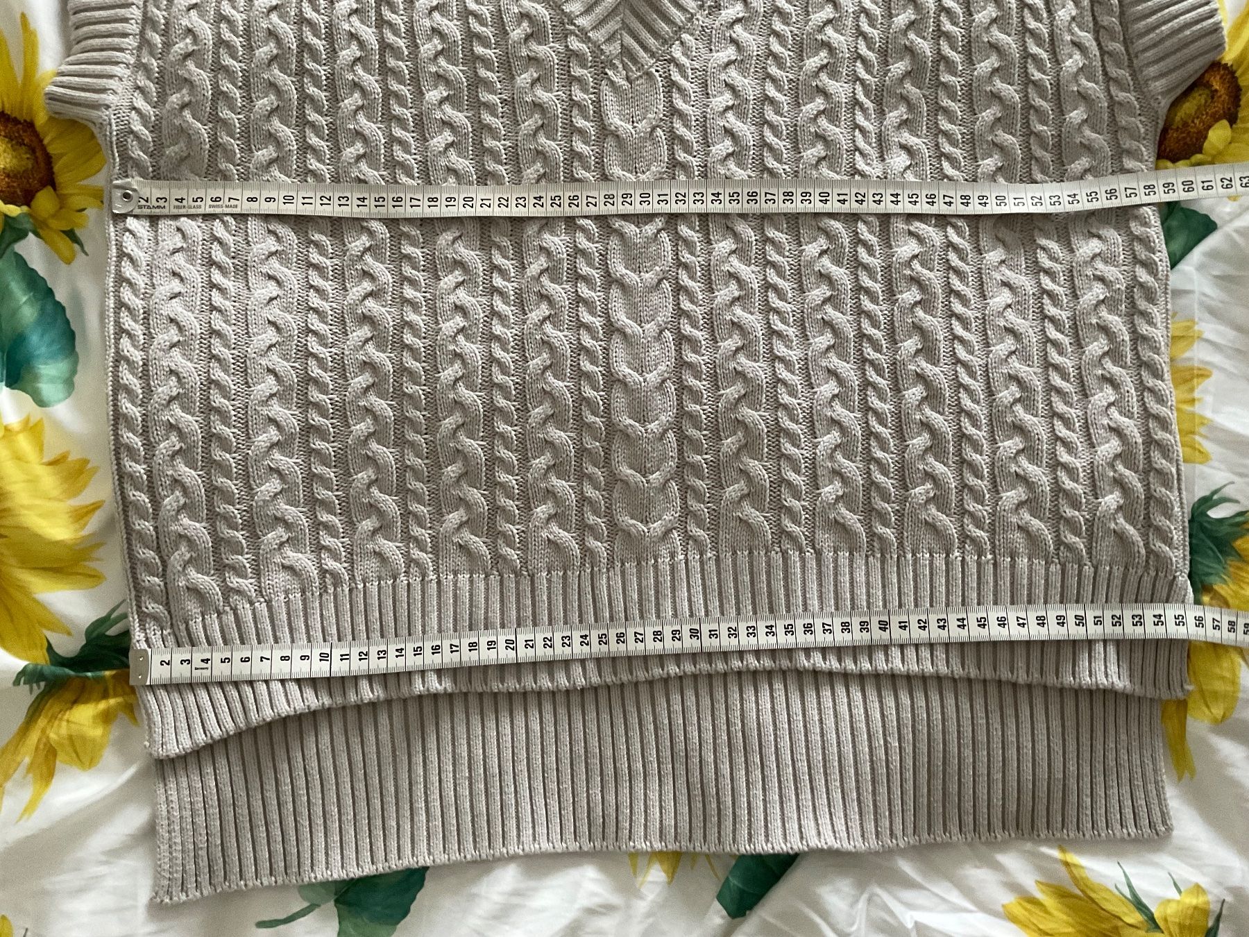 Herrlicher Pullover & Sweatshirts: Schöner Pullunder von Herrlicher Gr S Zopfmuster Hellgrau – Gebraucht aus Urdorf von alda02 6