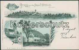 ZH Ufenau - Litho - Freienbach