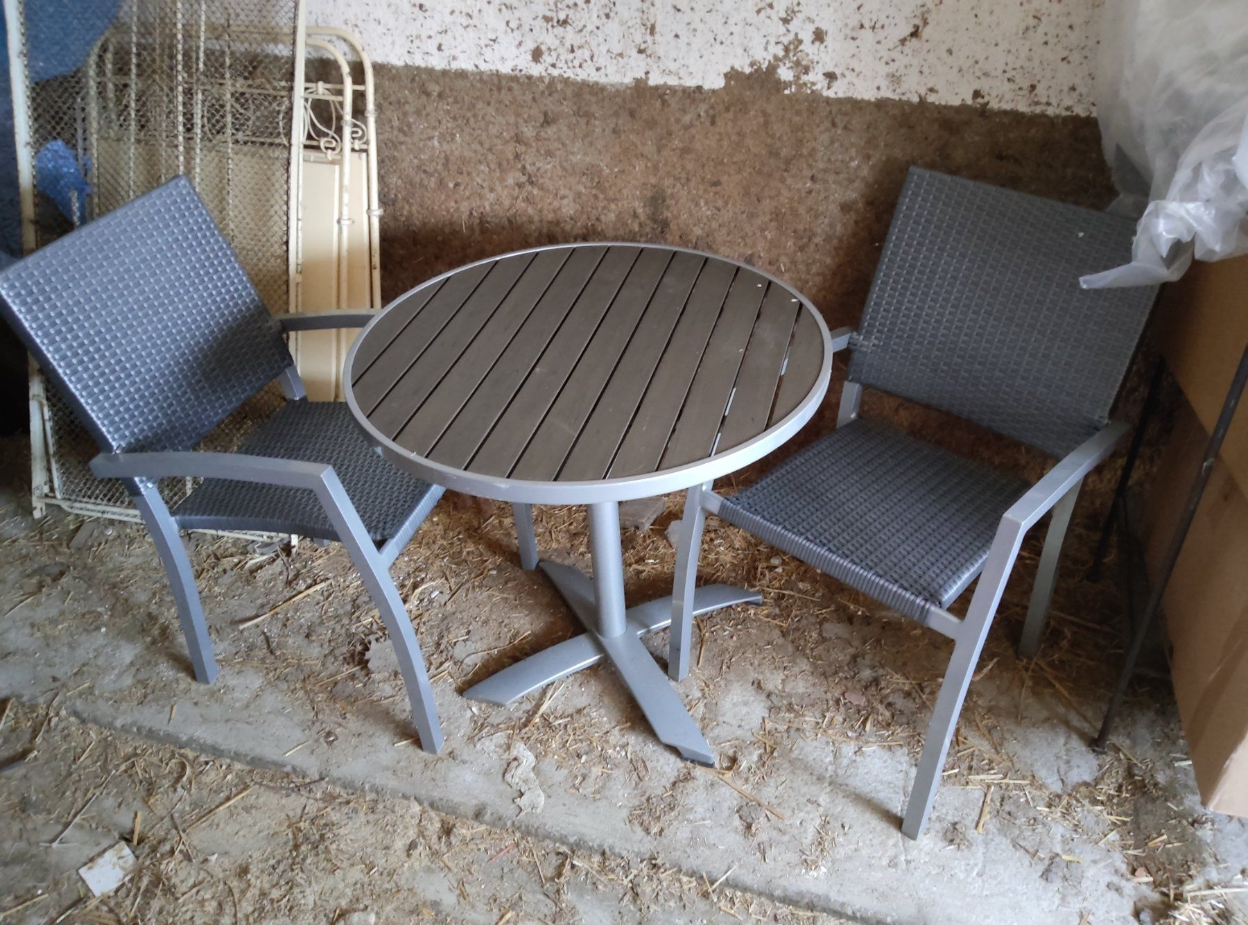 Tischset: Chaises et table – Gebraucht aus Vicques von prairie0809