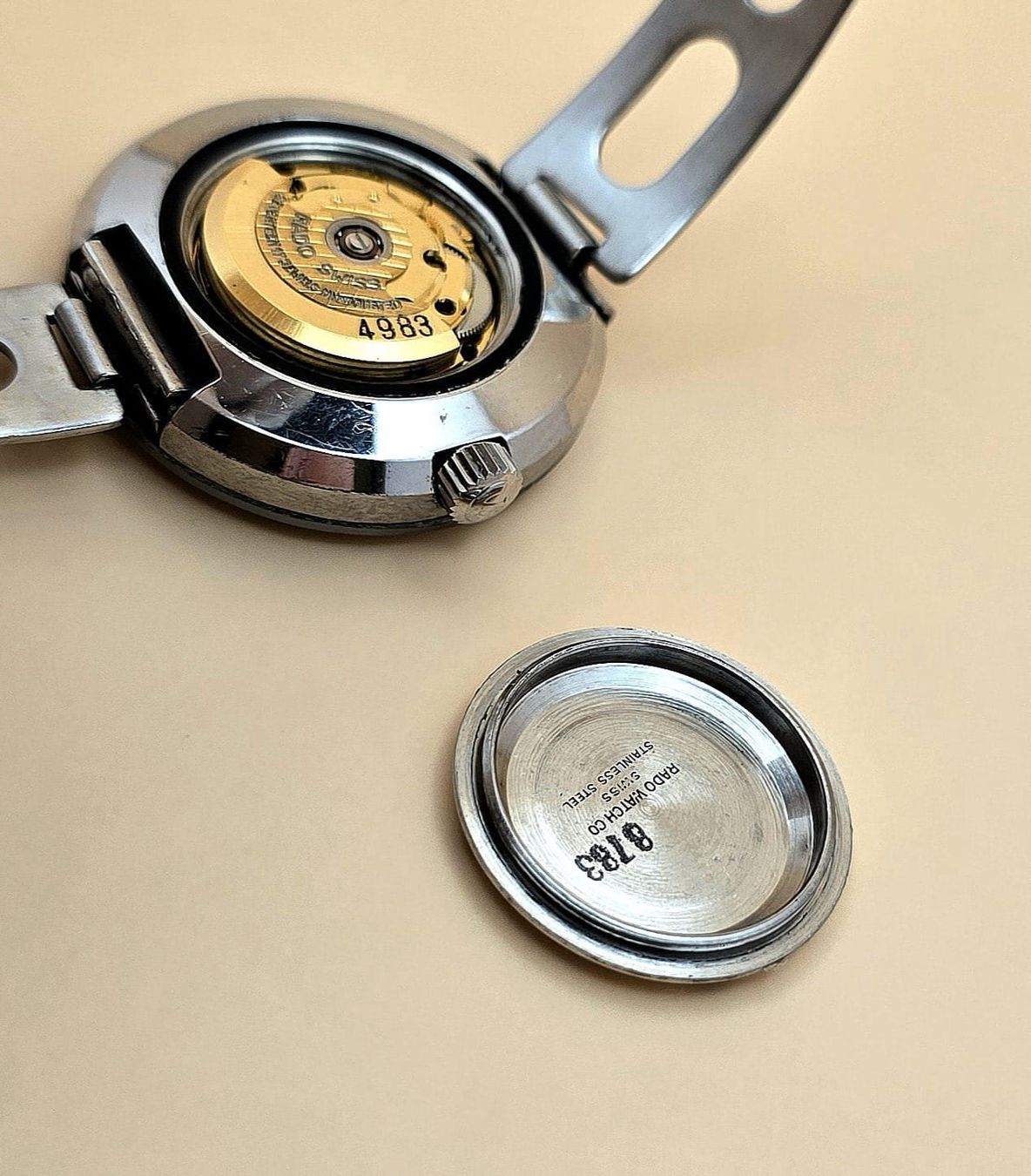 Rado Orologi: RADO VINTAGE DIASTAR - DATE AUTOMATIC  DIAMANTMARKIERUGEN – Usato da Neftenbach venduto da Taschen-Uhren 9