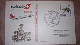 Swissair Zürich Colombo 30.03.1982