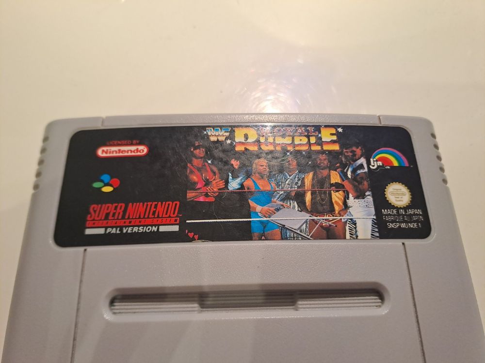 Giochi: Royal Rumble Super Nintendo SNES Spiel PAL Version – Usato da Aarau venduto da Kaesekuchen2000 1