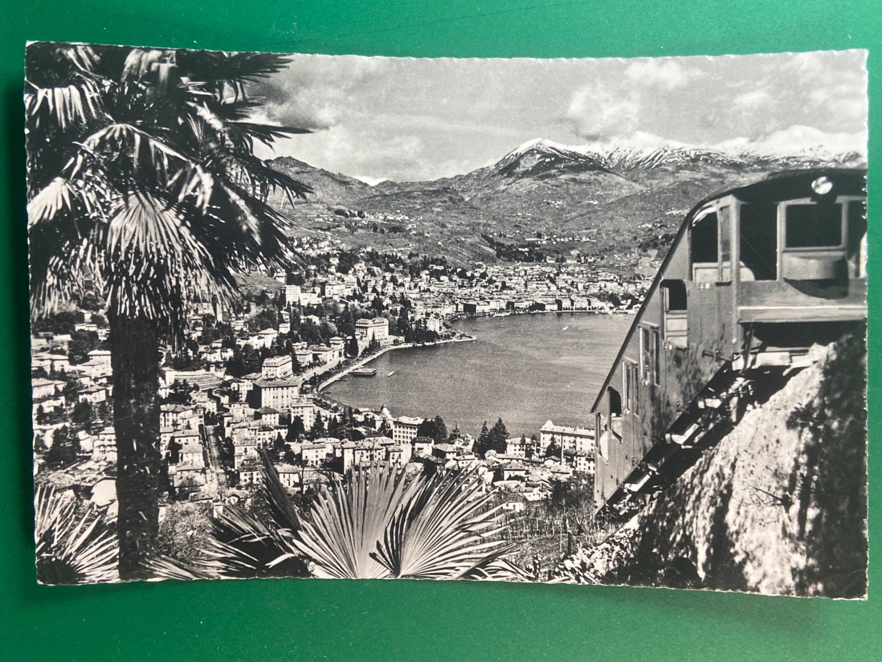 Ansichtskarten: Lugano - Funiculaire – Gebraucht aus Steg VS von _vinci_