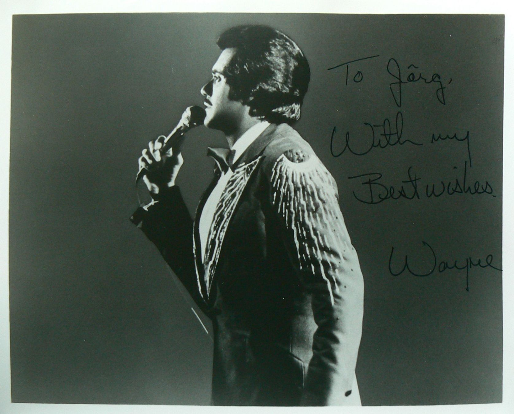 Autografi: Wayne Newton (1942) Sänger - Autogramm – Usato da Dietikon venduto da cyranos.ch