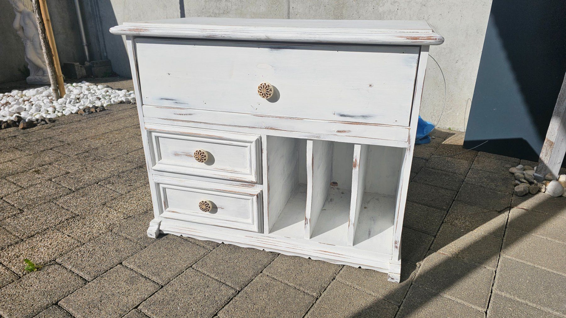 Cassettiere: Shabby Chic TV-Möbel Kommode – Usato da Büron venduto da Ica69 1