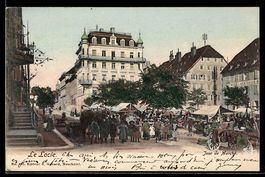 AK Le Locle, Jour de Marche, Hotel des Trois R.