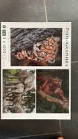 Fotografie Puzzle 3x1000 Teile Tierwelt