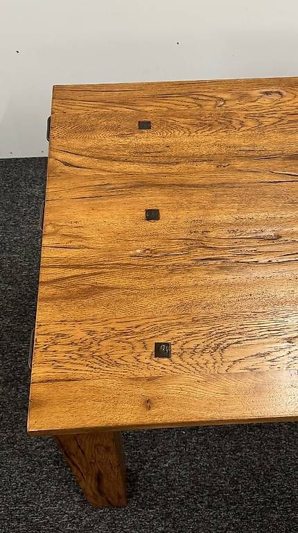 Tables: Massivholz Esstisch Eiche 160x80 cm – D'occasion à Münchenbuchsee par Mekran 3