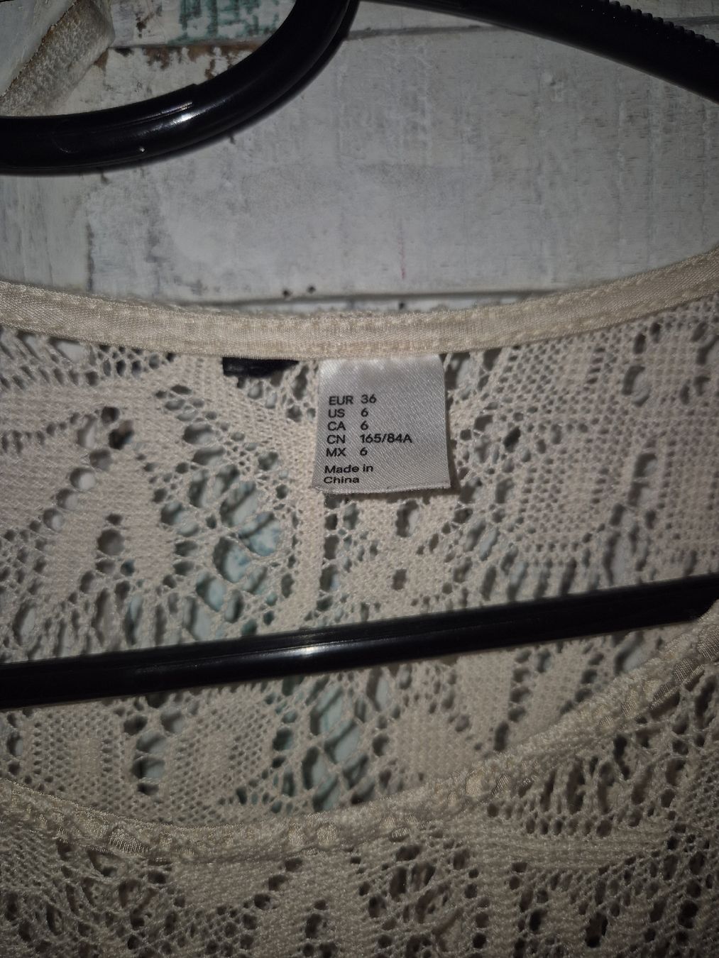 H&M Camicette: H&M Kleid, Grösse 36, Beige, Spitze - Sommerlich leicht! – Usato da Reinach BL venduto da NeuEntdeckt 1