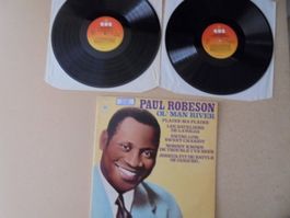 Paul ROBESON " Ol'Man River " 2 x LP Holland 1976 (VG+/EX)