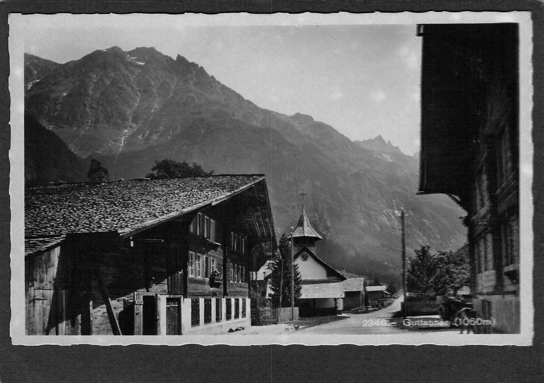 Ansichtskarten: AK, Engstligenalp Rest. Cluhaus,1933 – Gebraucht aus Reichenburg von Pipo-67
