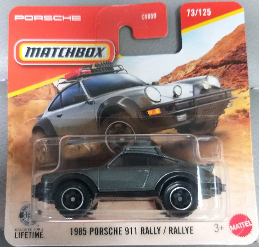 Porsche Modellautos: Matchbox Porsche 911 Rally – Neu und originalverpackt aus Brugg AG von Evilweevil
