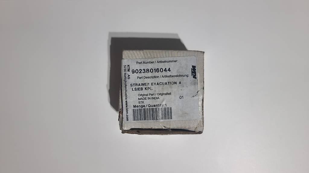 Modellini di ferrovie: Genuine KTM oil strainer drain plug – Usato da Grenchen venduto da Joray_Preparation 1