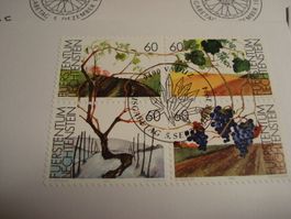 Liechtenstein Set FDC 1994, 8 Belege