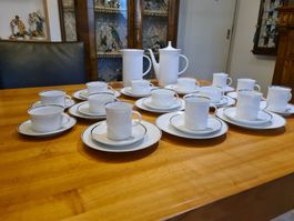 Rosenthal Porzellan Studio Line Avus Platin Kaffeeservice 