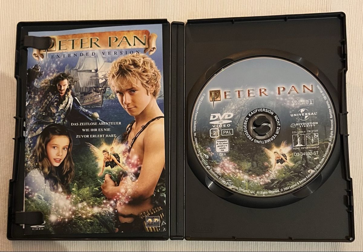Tutti i DVDs: Peter Pan Extended DVD - Zeitloses Abenteuer – Usato da Rafz venduto da SaintCruz 1