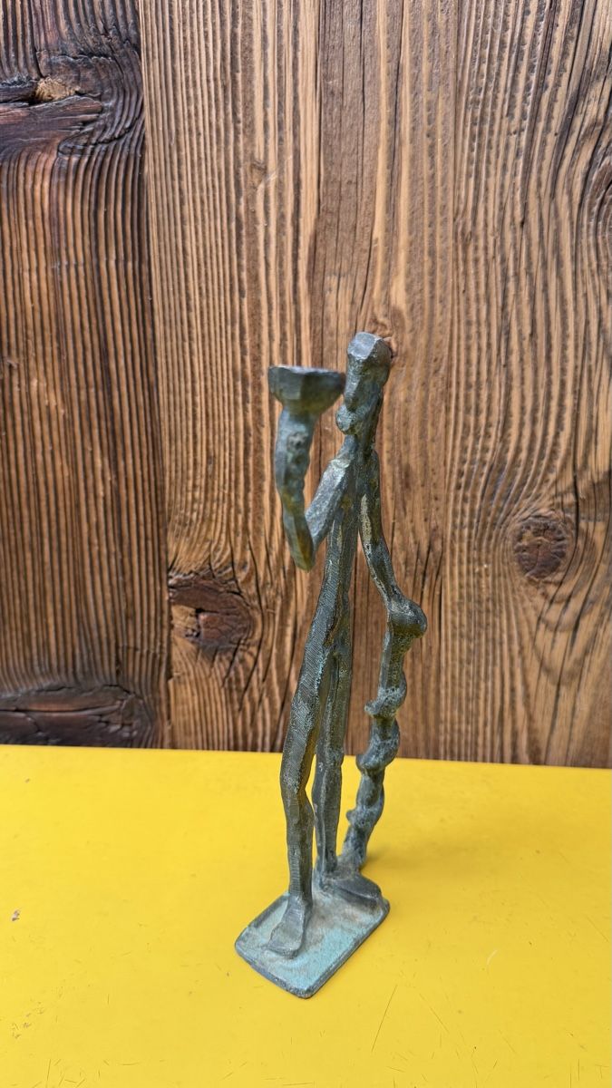 Statuette: Asklepios Gott der Heilkunde Bronze Figur Schlange  – Usato da Riedholz venduto da Frettchen63 2