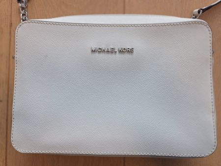Michael Kors Umhängetasche Jet Set large EW Travel Bag weiss