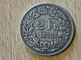 2 Franken 1875 vorz