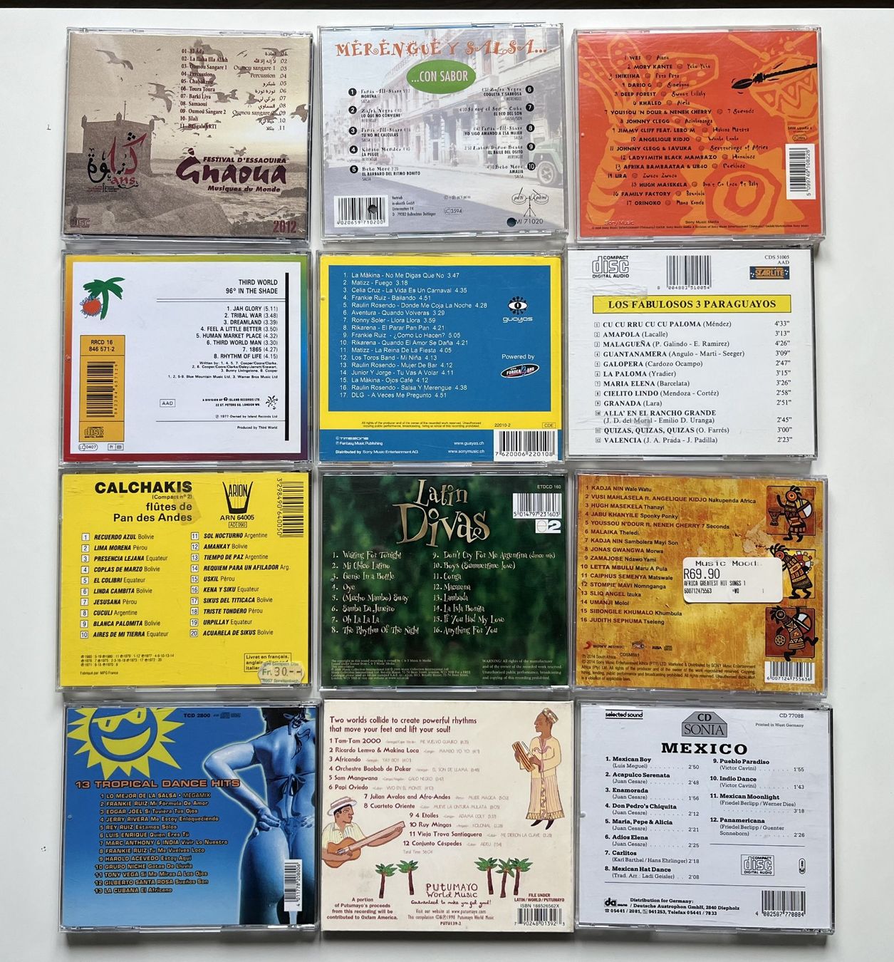 CD: CD Sammlung Weltmusik (2) – Usato da Unterkulm venduto da Fabulirius 1