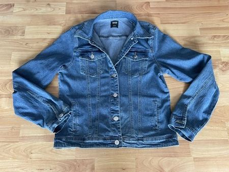 Jeans Jacke, blau, Grösse M