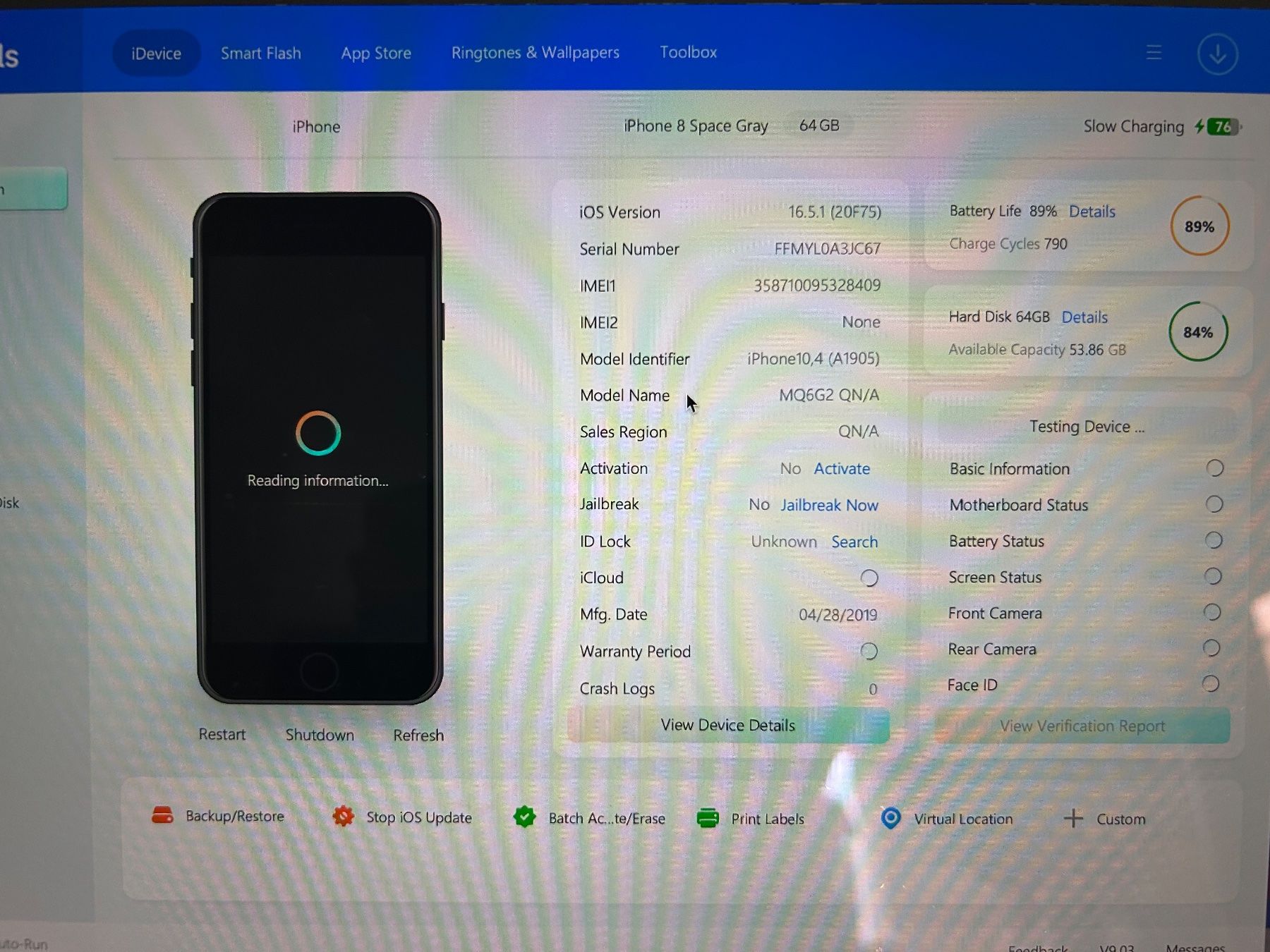 Apple Telefoni cellulari / Smartphones: iPhone 8 64GB Space Gray - Cracked screen – Usato da Zürich venduto da agn_w7nt 2