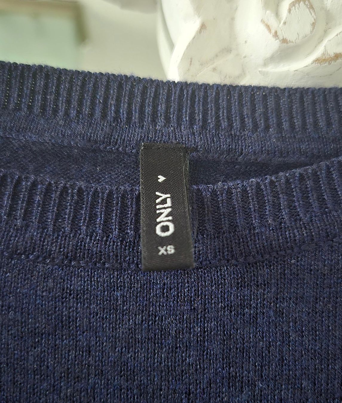 Only Maglioni & Felpe: BLAUER FEINSTRICKPULLOVER von ONLY XS/S passt zu NILE – Nuovo (secondo la descrizione) da Algetshausen venduto da Engel-99 1
