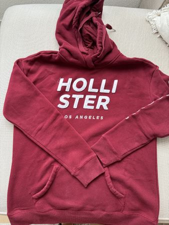 Hollister Hoodie, Gr. M, Bordeaux Rot, Top Zustand!