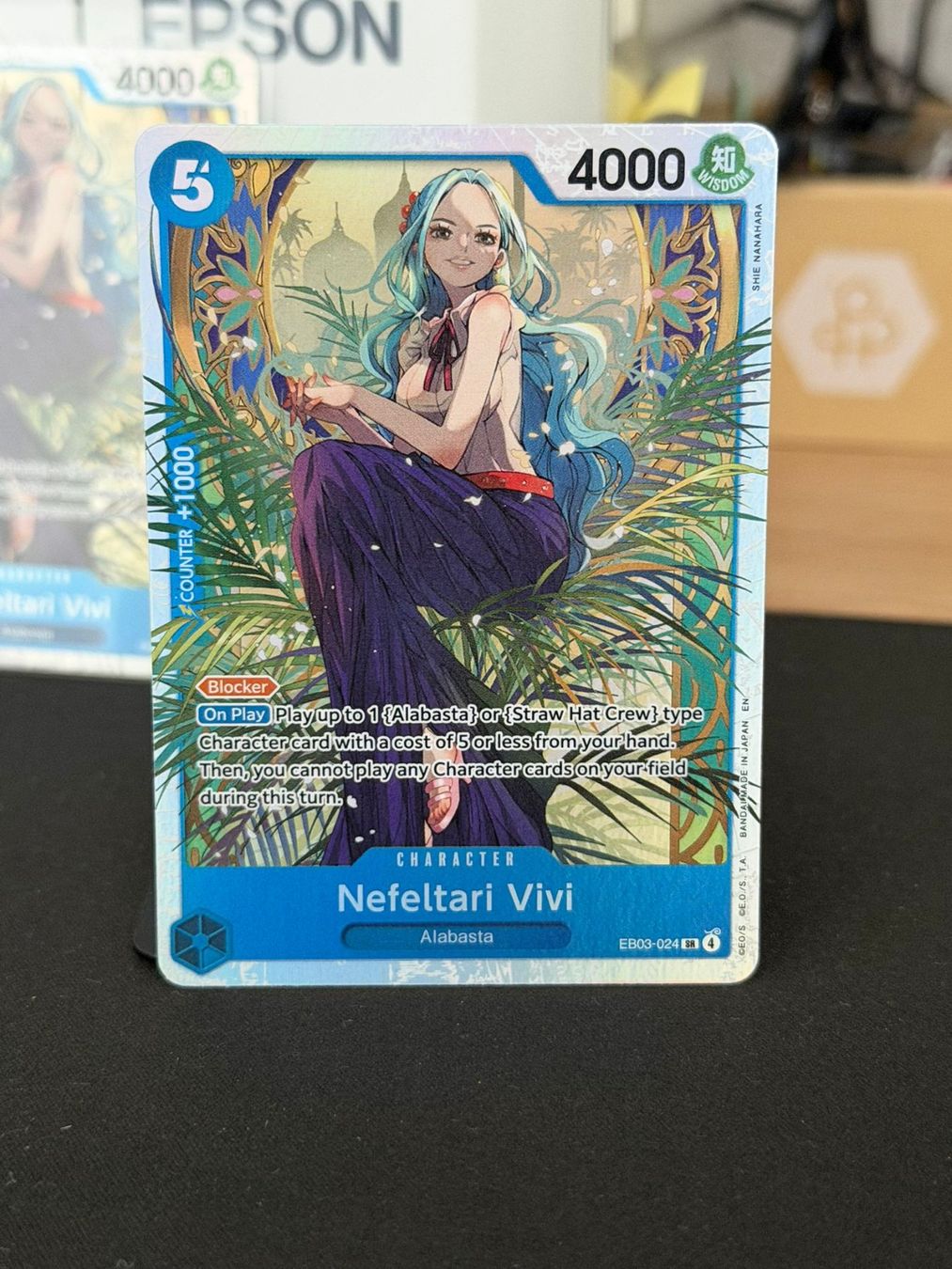 Bandai Carte collezionabili: Nefeltari Vivi EB03-024 SR (7) – Nuovo (secondo la descrizione) da Brittnau venduto da TCGBratans