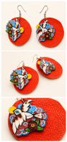 Solde Boucle artistiques “ old school hirondelles “