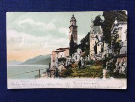 AK 1903 Morcote Chiesa cimiterio monumentale / Foto Goetz