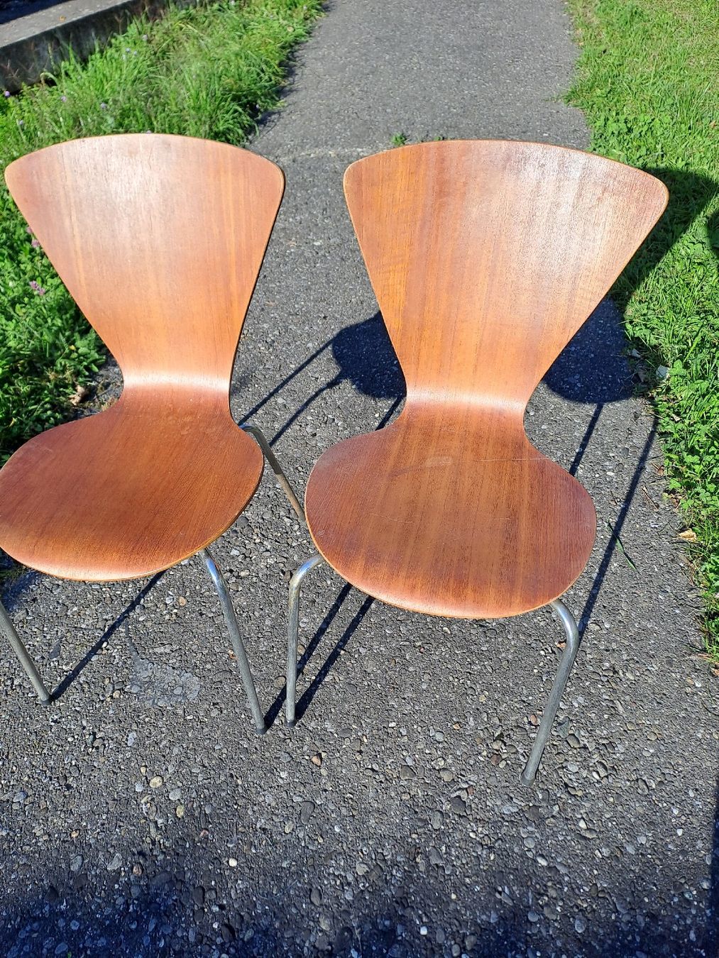 Fritz Hansen Sedie: 2 Stühle Arne Jacobsen – Usato da Gebenstorf venduto da suroh
