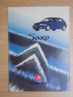 Citroen Saxo - Schweizer Prospekt 2.96 - P1658