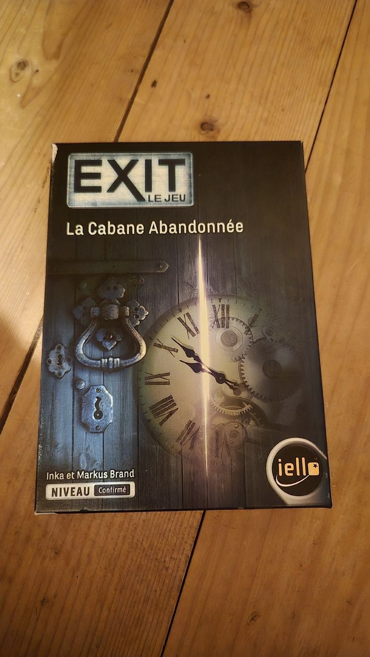 Giochi: Jeu EXIT La Cabane Abandonnée niveau confirmé – Usato da Mühleberg venduto da jix_fy98