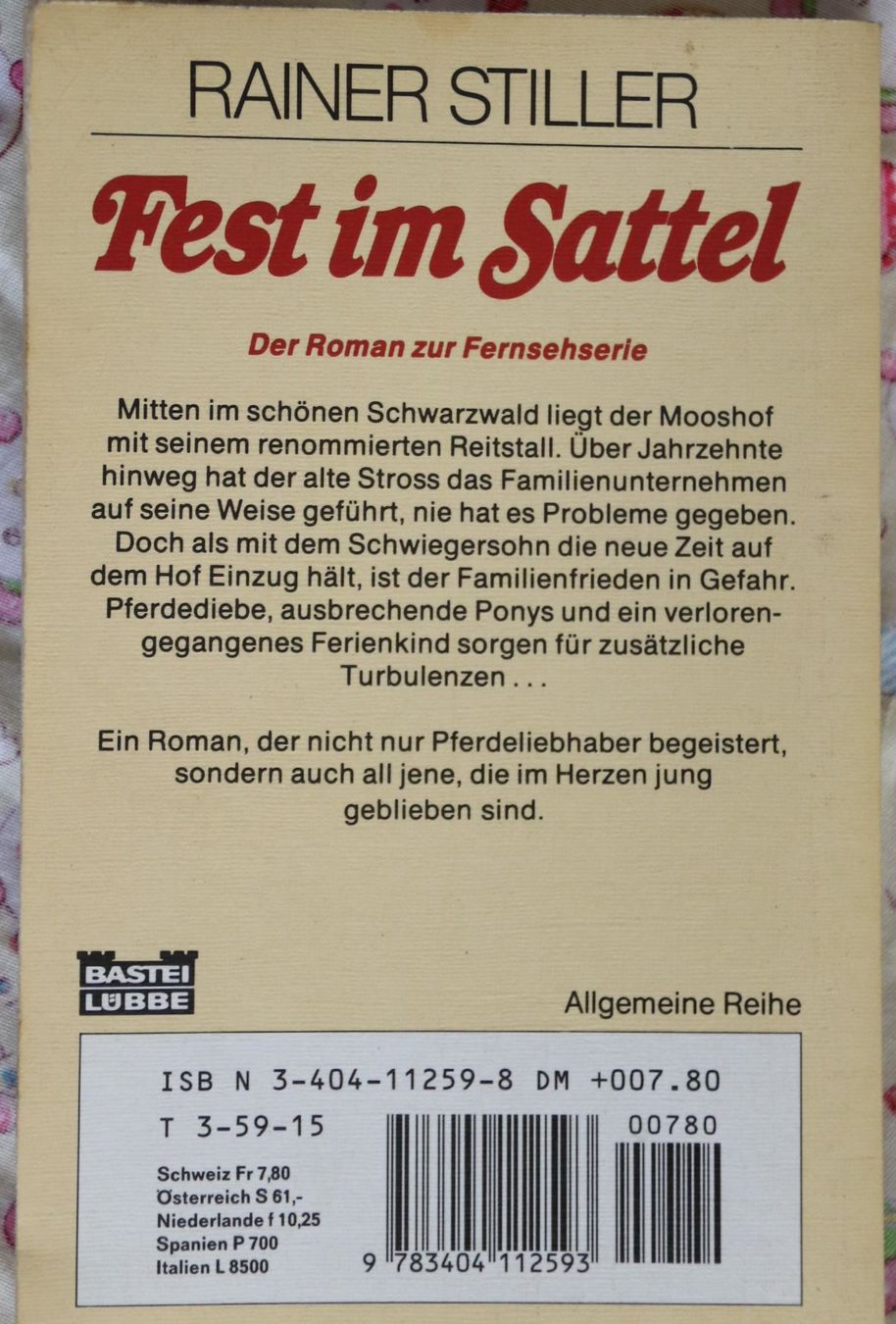 Bücher: Fest im Sattel von Rainer Stiller – Gebraucht aus Glattfelden von Sirax 1