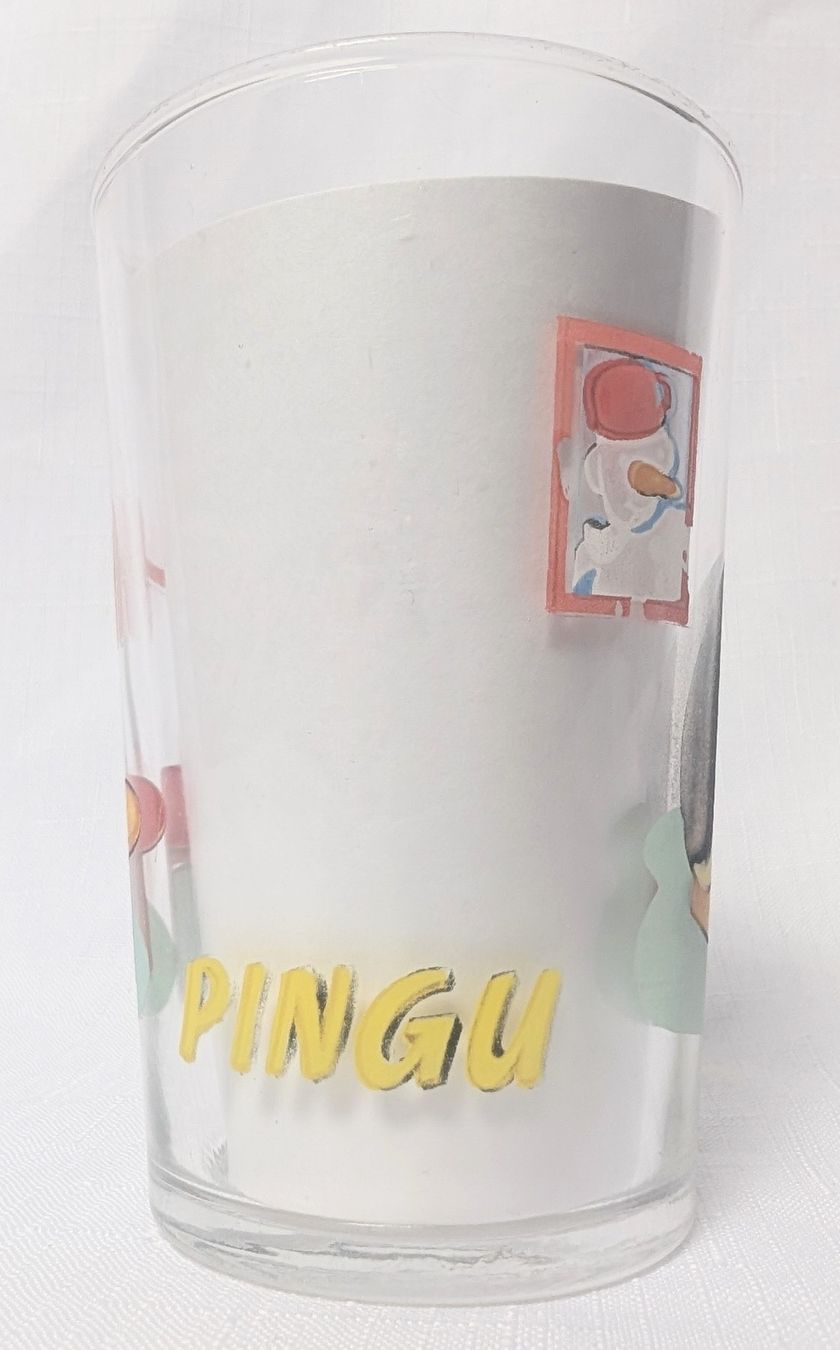 Verres: Vintage PINGU Trinkglas – D'occasion à Wängi par ABIZONE-86 1