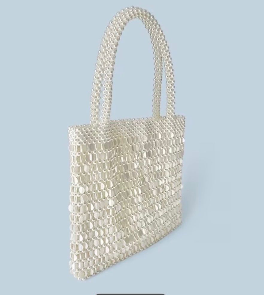 H&M Borse da donna: Tasche aus Perlmuttperlen Handgefertigte Neu / NP35CHF – Nuovo (secondo la descrizione) da Kölliken venduto da Prscoo 3