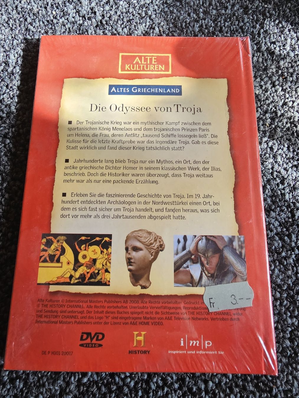 Alle DVDs: DVD: Die Odyssee von Troja Neuverpackt – Neu und originalverpackt aus Ruswil von jan_bxl5 1