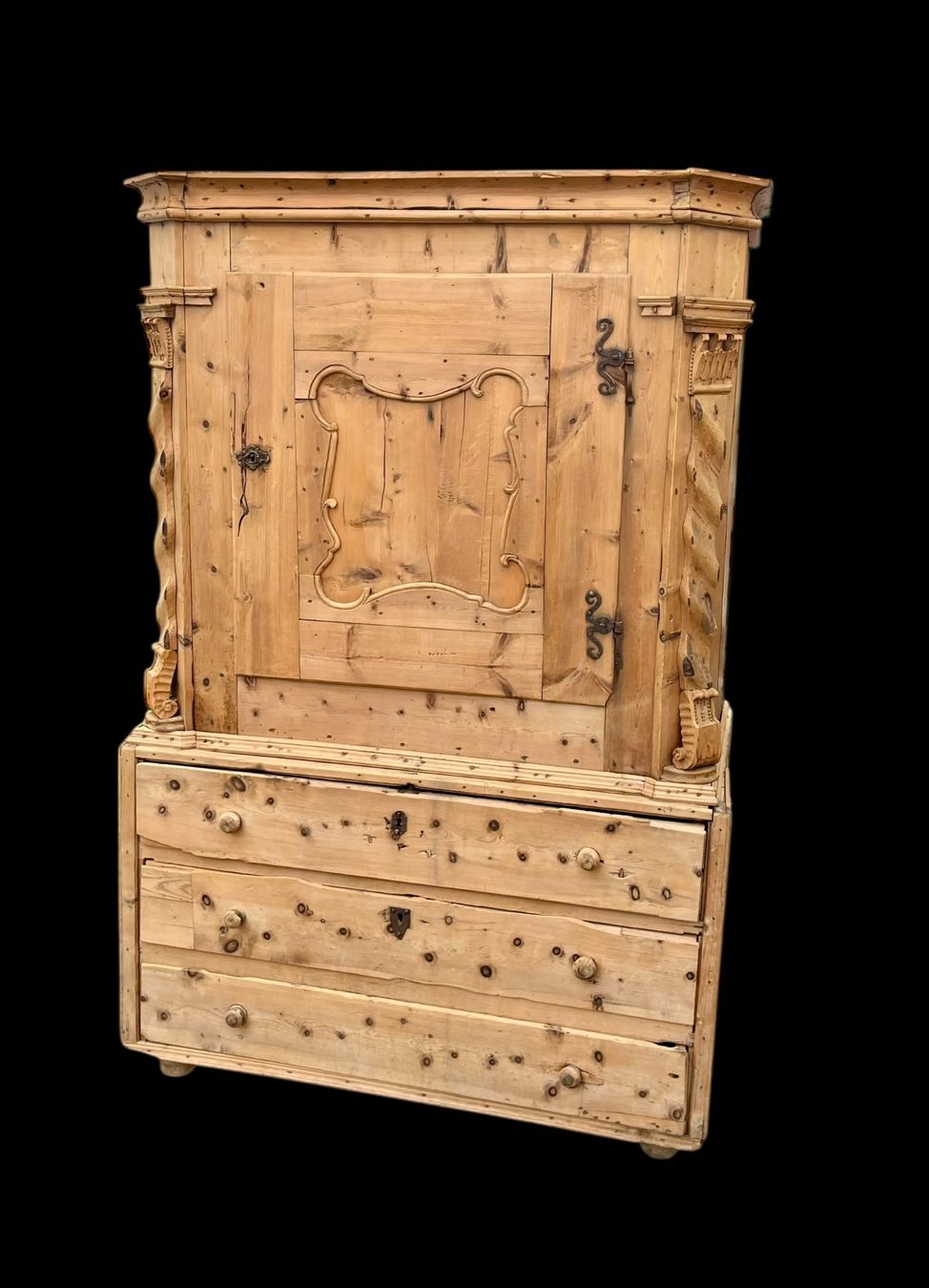 Büffets: Barocker Arvenschrank aus dem Bündnerland – Gebraucht aus Ottikon von san_w99n 6