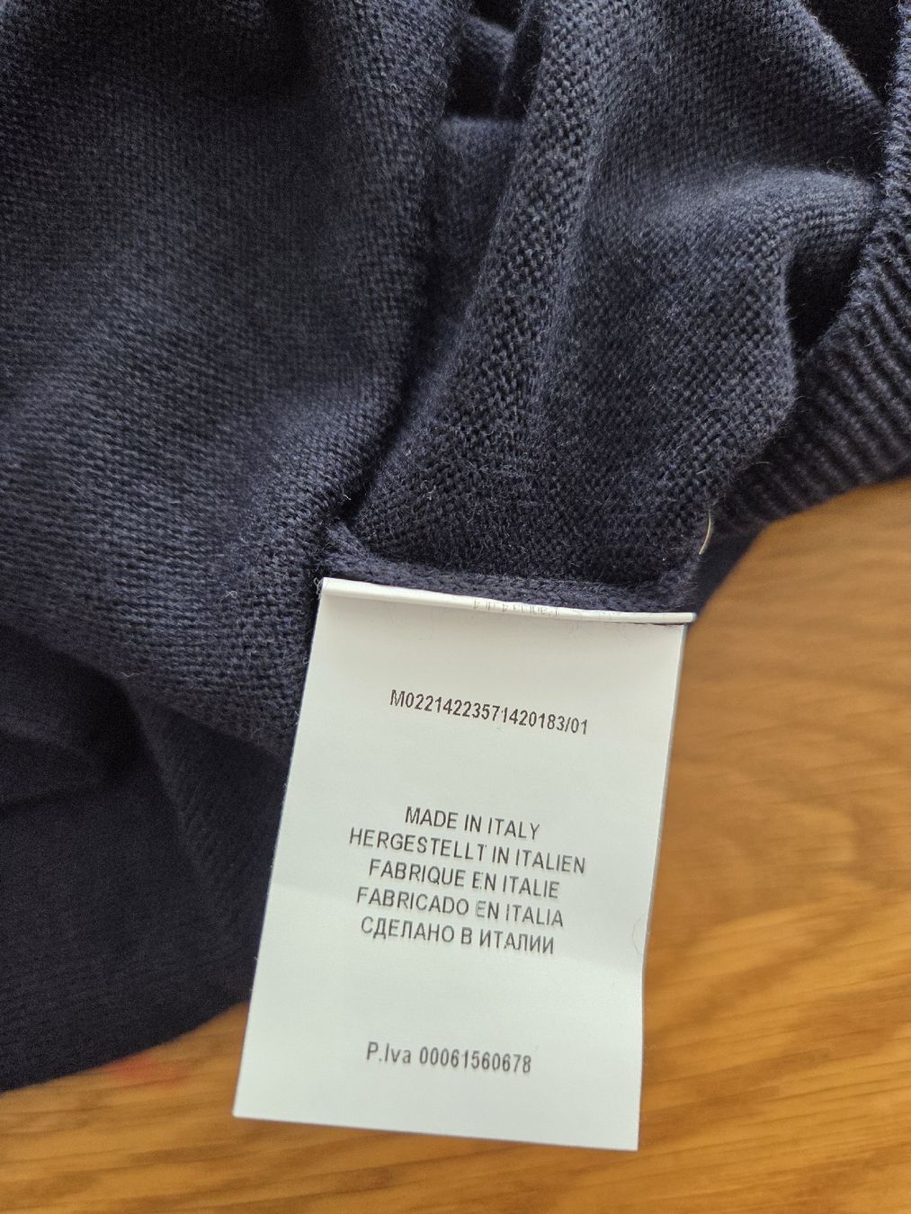 Maglioni & Felpe: Gran Sasso Strickjacke Blau – Usato da Möhlin venduto da zille_bs 1