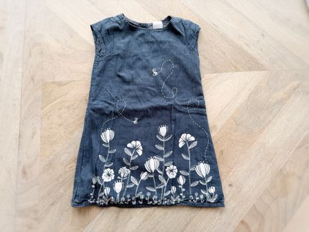 Luftiges Röckli Gr. 92 in Jeans-Optik