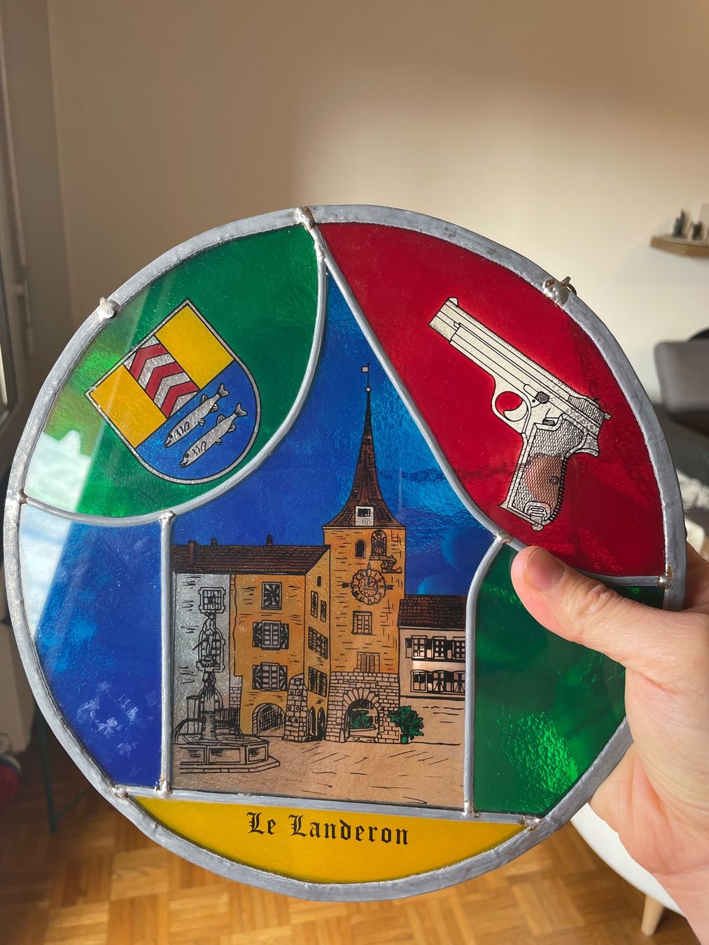Tutte le decorazioni: Handmade metal stained glass – Usato da Chavannes-Renens venduto da fco_p59h 1