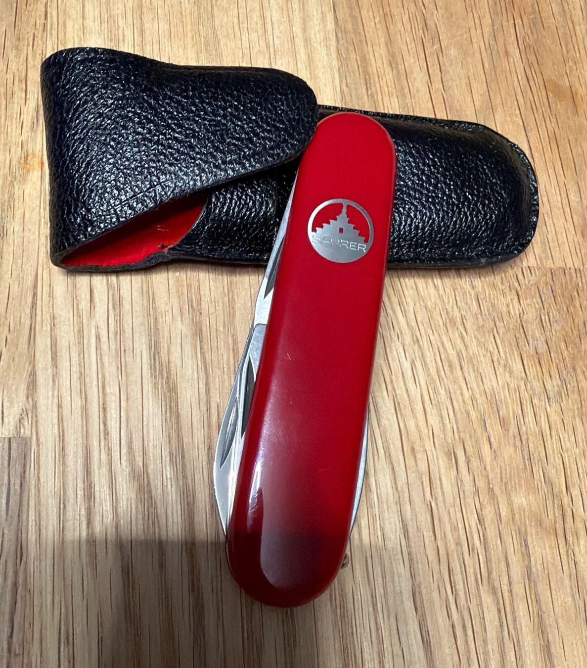 Victorinox Coltelli tascabile: VICTORINOX SACKMESSER SAURER MIT ETUI – Usato da Zürich venduto da Frei-Occasionen 5