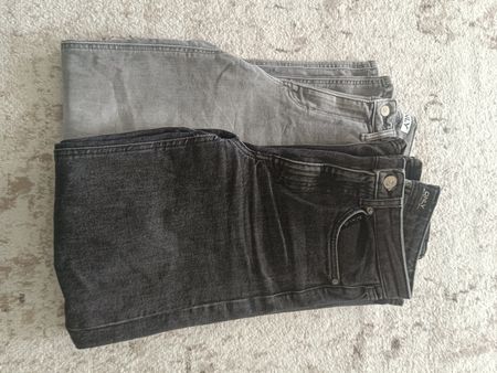 ONLY Jeans Duo-pack grau und schwarz