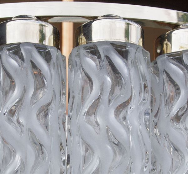 Lampadari & plafoniere: rare Vintage Design Glasleuchte – Usato da Meggen venduto da Trouvaillen 8