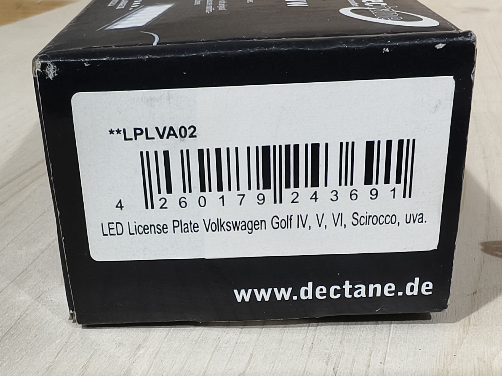 VW Tutti pezzi di ricambio auto: Dectane LED Kennzeichenbeleuchtung VW Golf 4 / 5 / 6, Sciroc – Nuovo (secondo la descrizione) da Ottoberg venduto da KingTony 3