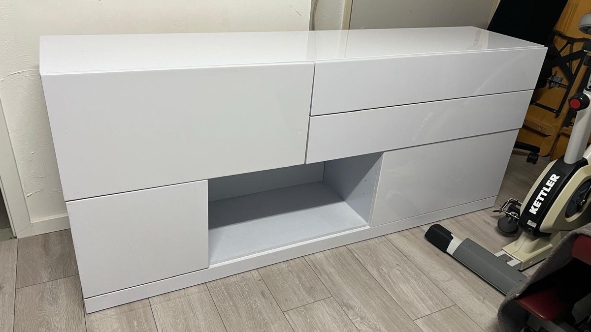 TV Möbel: Sideboard weiss Hochglanz – Gebraucht aus Glattbrugg von ray_5br5