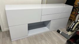 Sideboard weiss Hochglanz